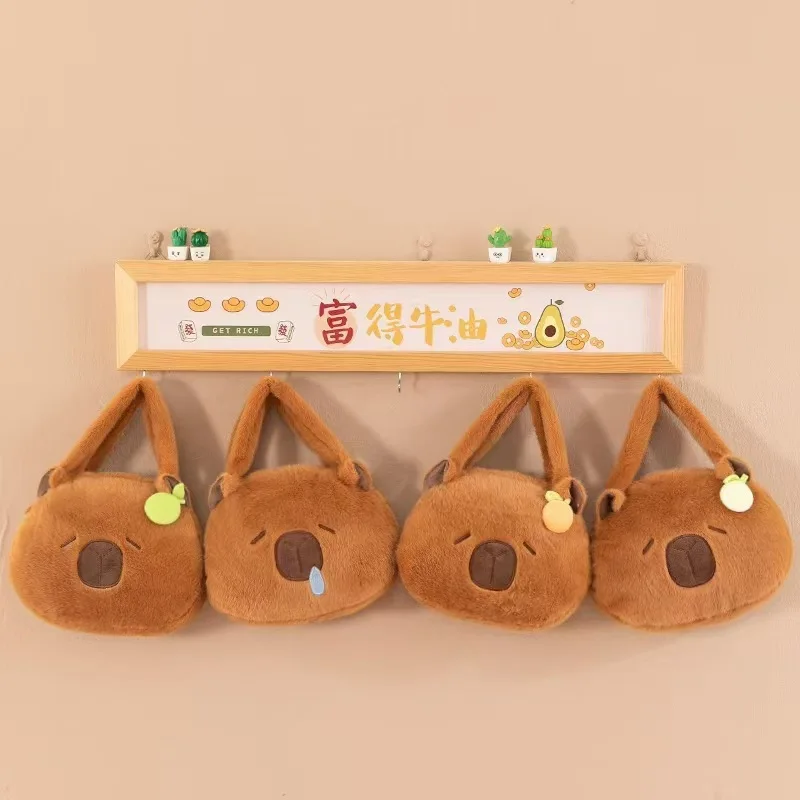Student School Bag Capibala Plush Capybara Bag Casual All-match Fur Bag Large Capacity Backpack School Bag Mochila
Student School Bag Capibala Plush Capybara Bag Casual All-match Fur Bag Large Capacity Backpack School Bag Mochila