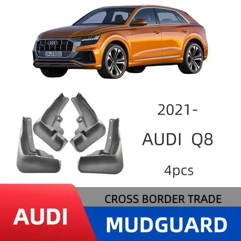 Exterior Mud Fenders Mudguards For Audi Q8 2021 2022 2023 2024 4pcs Tyre Mud flaps Mud Guards Splash Guards Stylines Accessories
Exterior Mud Fenders Mudguards For Audi Q8 2021 2022 2023 2024 4pcs Tyre Mud flaps Mud Guards Splash Guards Stylines Accessories