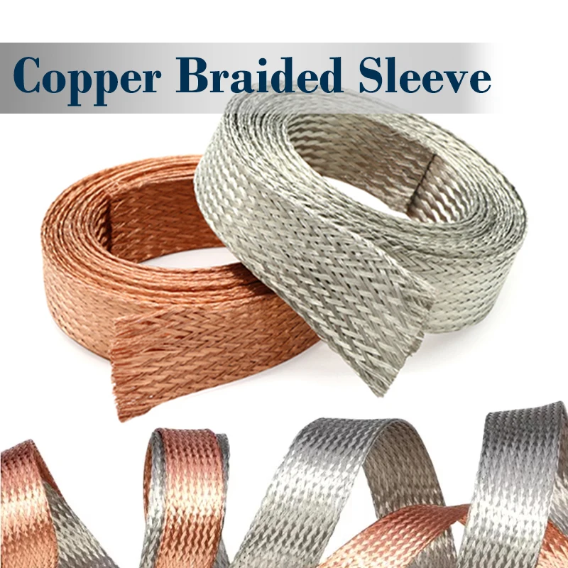 2/4~28 mm Braided Cable Sleeve Copper Tinned Plating Expandable Screening Shielded Metal Sheath Signal Wire Cable Stripper 1~20M
2/4~28 mm Braided Cable Sleeve Copper Tinned Plating Expandable Screening Shielded Metal Sheath Signal Wire Cable Stripper 1~20M