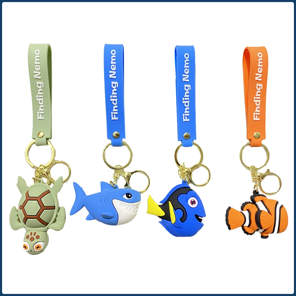 Disney Finding Nemo Keychains Cartoon Cute Marine Creatures Clownfish Shark Creative Convenience Practical Pendant Keychain Gift
Disney Finding Nemo Keychains Cartoon Cute Marine Creatures Clownfish Shark Creative Convenience Practical Pendant Keychain Gift