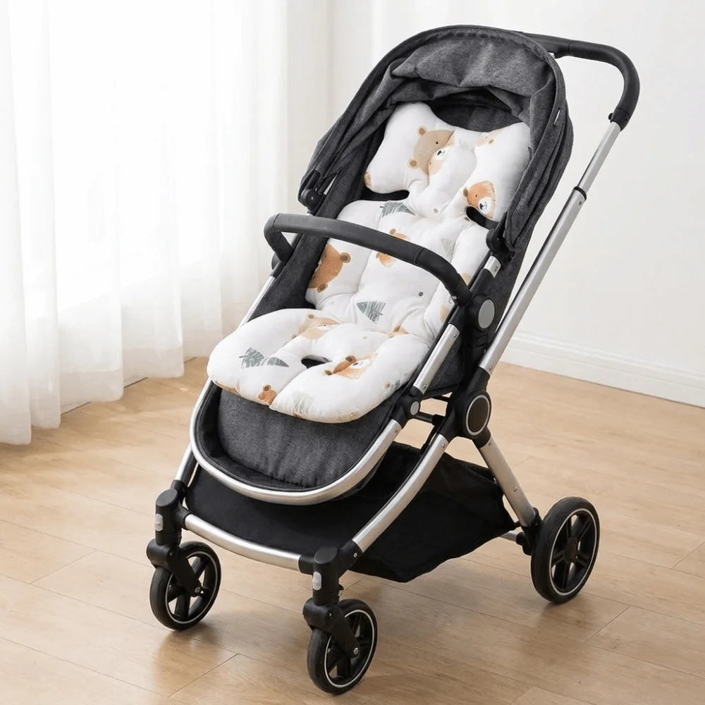 Cute Cotton Stroller Seat Cushion Soft Breathable High Chair Liner Pad Comfortable Warm Stroller Accessories Toddler Use
Cute Cotton Stroller Seat Cushion Soft Breathable High Chair Liner Pad Comfortable Warm Stroller Accessories Toddler Use