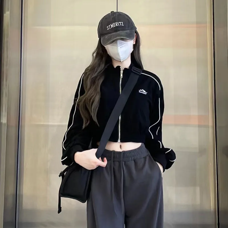 Zip Up Hoodies Women Striped Sweatshirt Tracksuit Long Sleeve Female Crop Tops Fashion Spring Summer Korean Clothes Harajuku Y2k
Zip Up Hoodies Women Striped Sweatshirt Tracksuit Long Sleeve Female Crop Tops Fashion Spring Summer Korean Clothes Harajuku Y2k