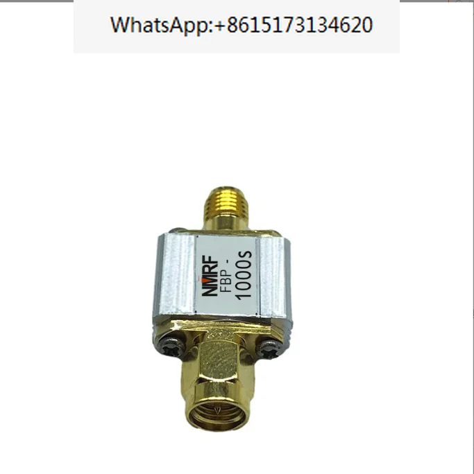 1000MHz RF coaxial band pass SAW filter, 3dB bandwidth 20MHz, SMA interface
1000MHz RF coaxial band pass SAW filter, 3dB bandwidth 20MHz, SMA interface
