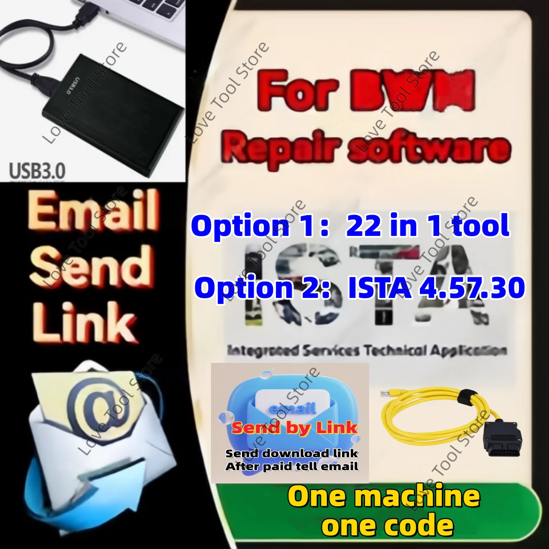 2026 NEW ISTA 4.57.30 full database and 22 in 1 collection of tools related to ENET ForBMW vehicle diagnosis programming coding
2026 NEW ISTA 4.57.30 full database and 22 in 1 collection of tools related to ENET ForBMW vehicle diagnosis programming coding