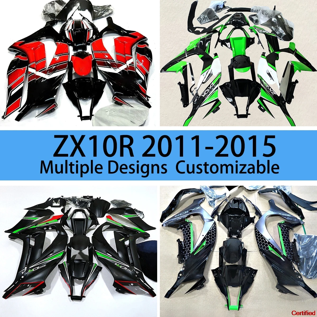Комплект обтекателей для мотоцикла ZX-10R 2011 2012 2013 2014 2015, литые обтекатели для литья под давлением, кузов для Kawasaki ZX10R 11 12 13 14 15
Комплект обтекателей для мотоцикла ZX-10R 2011 2012 2013 2014 2015, литые обтекатели для литья под давлением, кузов для Kawasaki ZX10R 11 12 13 14 15