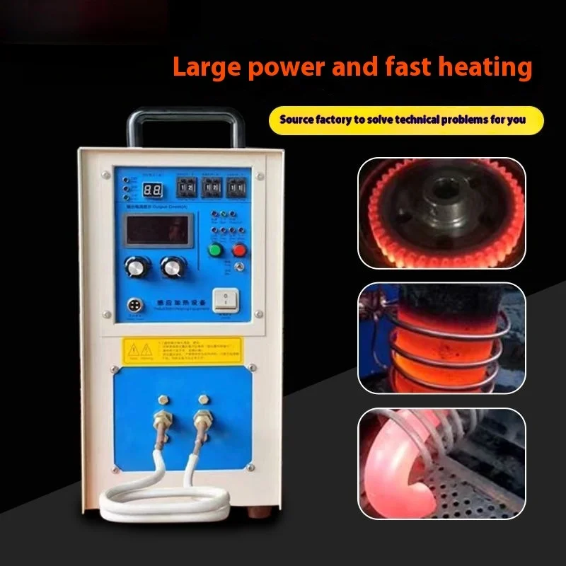 High Frequency Inducion Furnace, Copper Welding Brazing Machine, High-Frequency Quenching induction heater
High Frequency Inducion Furnace, Copper Welding Brazing Machine, High-Frequency Quenching induction heater