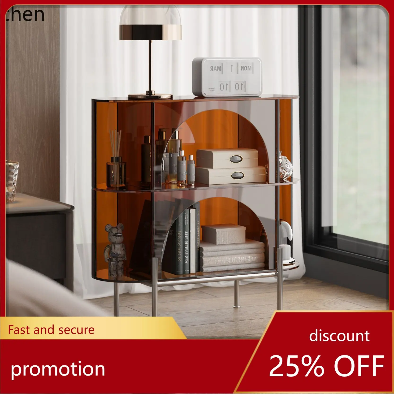 HX Acrylic Living Room Sofa Side Cabinet Simple Storage Tea Cabinet
HX Acrylic Living Room Sofa Side Cabinet Simple Storage Tea Cabinet