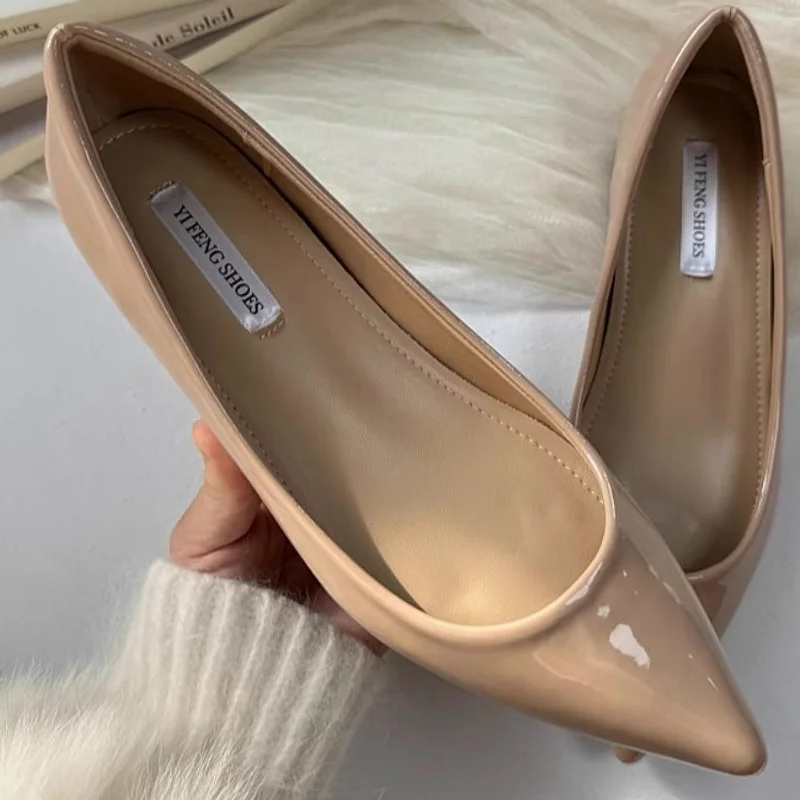 Naked Women's 2025 New Style Interior Height Increasing Fashionable Single Shoe Pointed Big Size
Naked Women's 2025 New Style Interior Height Increasing Fashionable Single Shoe Pointed Big Size