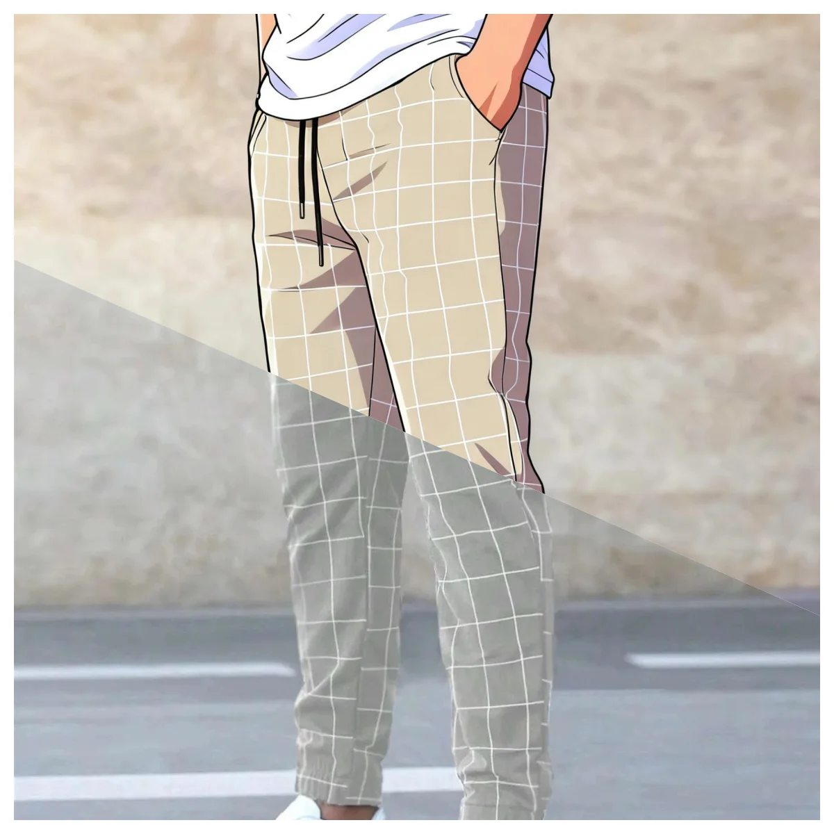 Slow running sport checkered pants men's daily sports pants casual versatile 2025 new fashion four season men's clothing
Slow running sport checkered pants men's daily sports pants casual versatile 2025 new fashion four season men's clothing