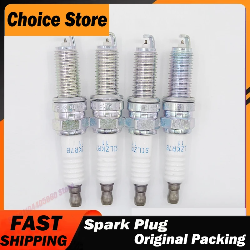 4PCS 18846-11070 SILZKR7B11 Iridium Spark Plug For HYUNDAI SONATA 8 ELANTRA SANTA FE TUCSON 1884611070 SILZKR7B-11 Candles
4PCS 18846-11070 SILZKR7B11 Iridium Spark Plug For HYUNDAI SONATA 8 ELANTRA SANTA FE TUCSON 1884611070 SILZKR7B-11 Candles