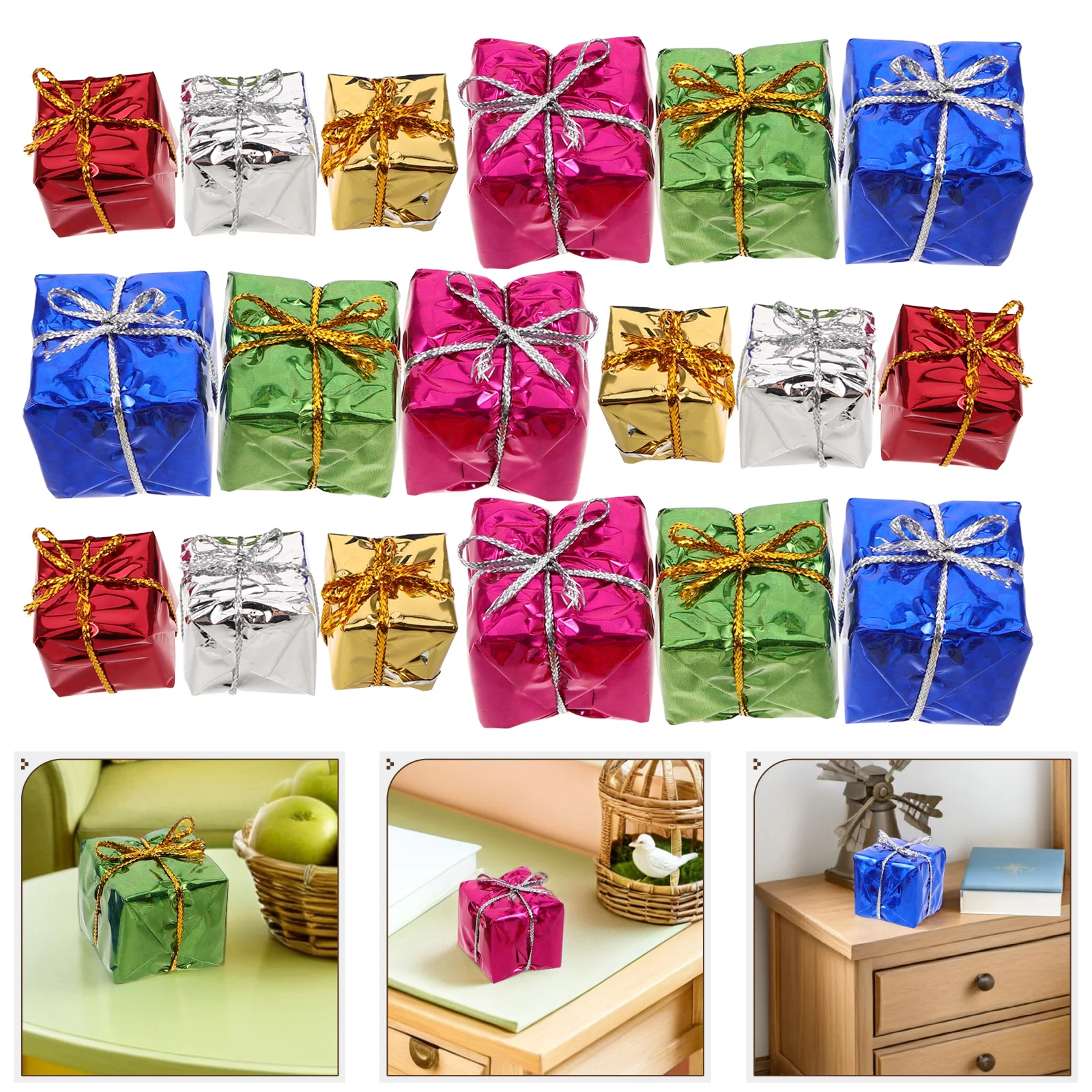 30 Pcs House Decoration Decorations Gift Dollhouse Foam Xmas Scene Layout Ornament Christmas Packages Figurines
30 Pcs House Decoration Decorations Gift Dollhouse Foam Xmas Scene Layout Ornament Christmas Packages Figurines