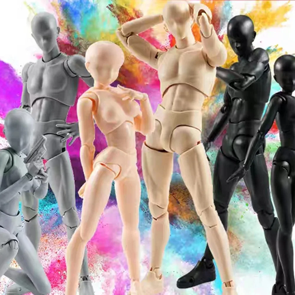Plastic Men And Women Gray Black Meat Orange Figure Model Deluxe Version Painting Tool Joint Moving Doll Figure
Plastic Men And Women Gray Black Meat Orange Figure Model Deluxe Version Painting Tool Joint Moving Doll Figure
