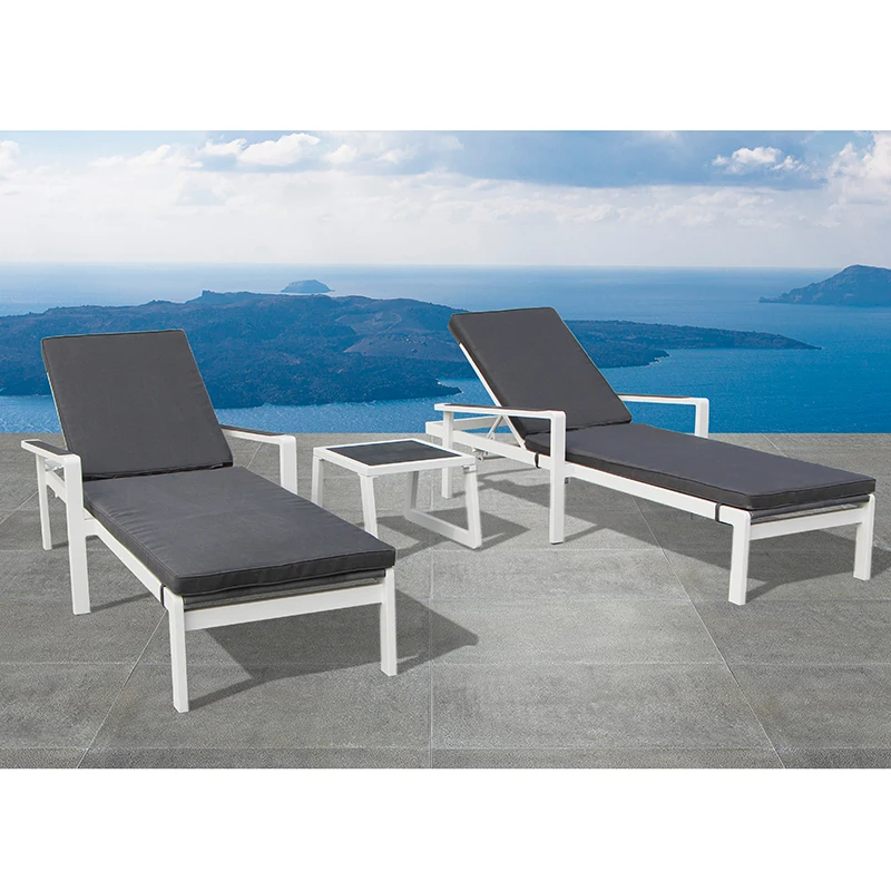 Outdoor Pool Sunbed Beach Garden Aluminum Lounge Chair Leisure Adjustable Relaxing Lounge Chair
Outdoor Pool Sunbed Beach Garden Aluminum Lounge Chair Leisure Adjustable Relaxing Lounge Chair