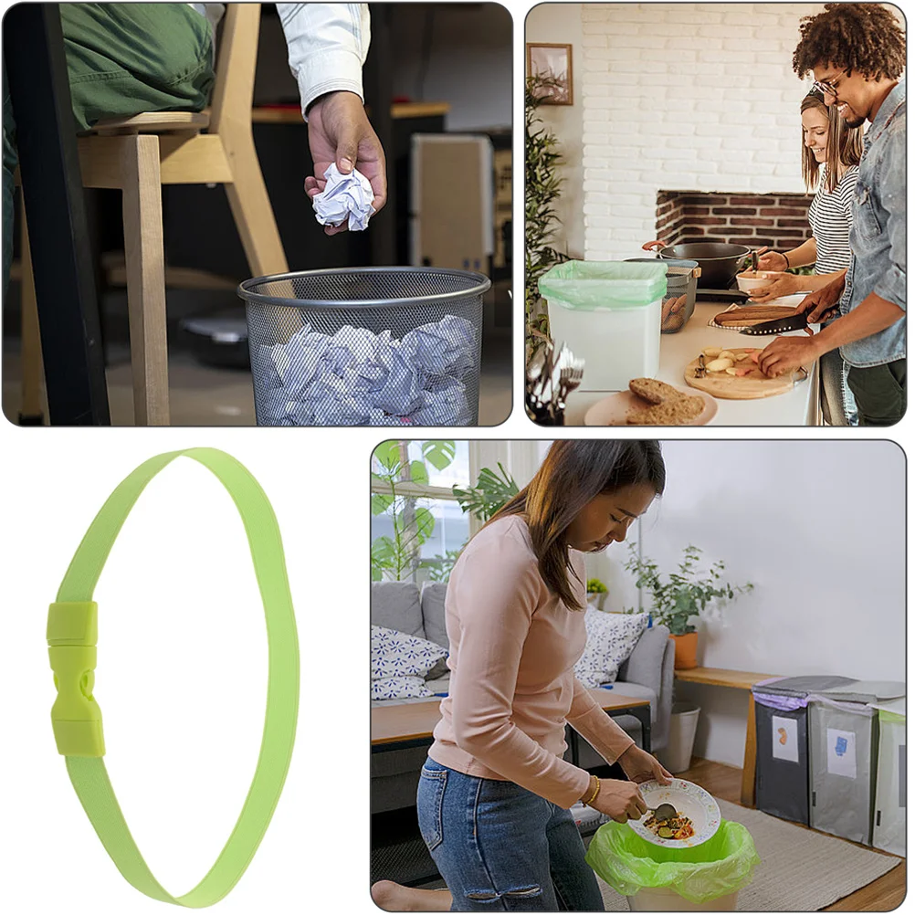5 Pcs Trash Bag Holder Elastic Band Anti-fall Garbage Can Bands Light Green Fixing Tool Bin Bag Secure Fits Sizes Reusable
5 Pcs Trash Bag Holder Elastic Band Anti-fall Garbage Can Bands Light Green Fixing Tool Bin Bag Secure Fits Sizes Reusable