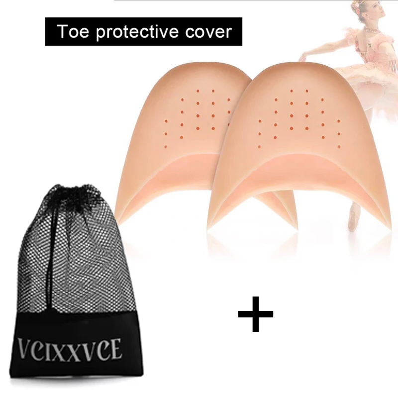 Toe Silicone protection Universal size soft and comfortable Ballet shoe accessories Dance
Toe Silicone protection Universal size soft and comfortable Ballet shoe accessories Dance
