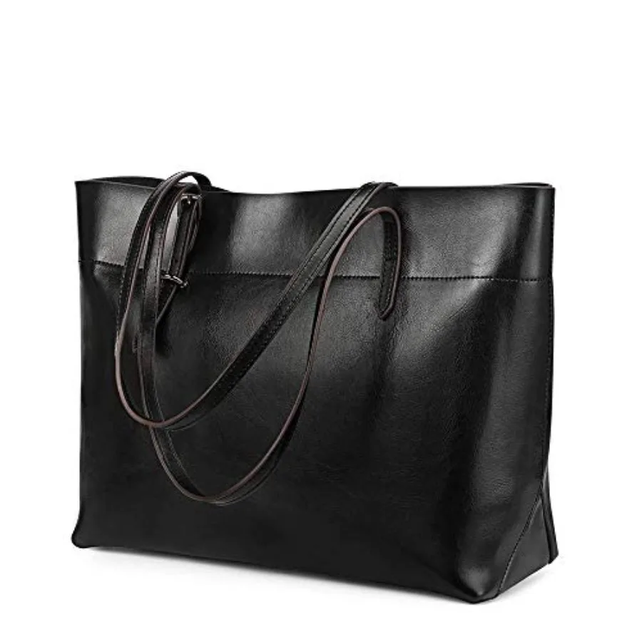 Kattee Vintage Genuine Leather Tote Shoulder Bag for Women Satchel Handbag with Top Handles
Kattee Vintage Genuine Leather Tote Shoulder Bag for Women Satchel Handbag with Top Handles