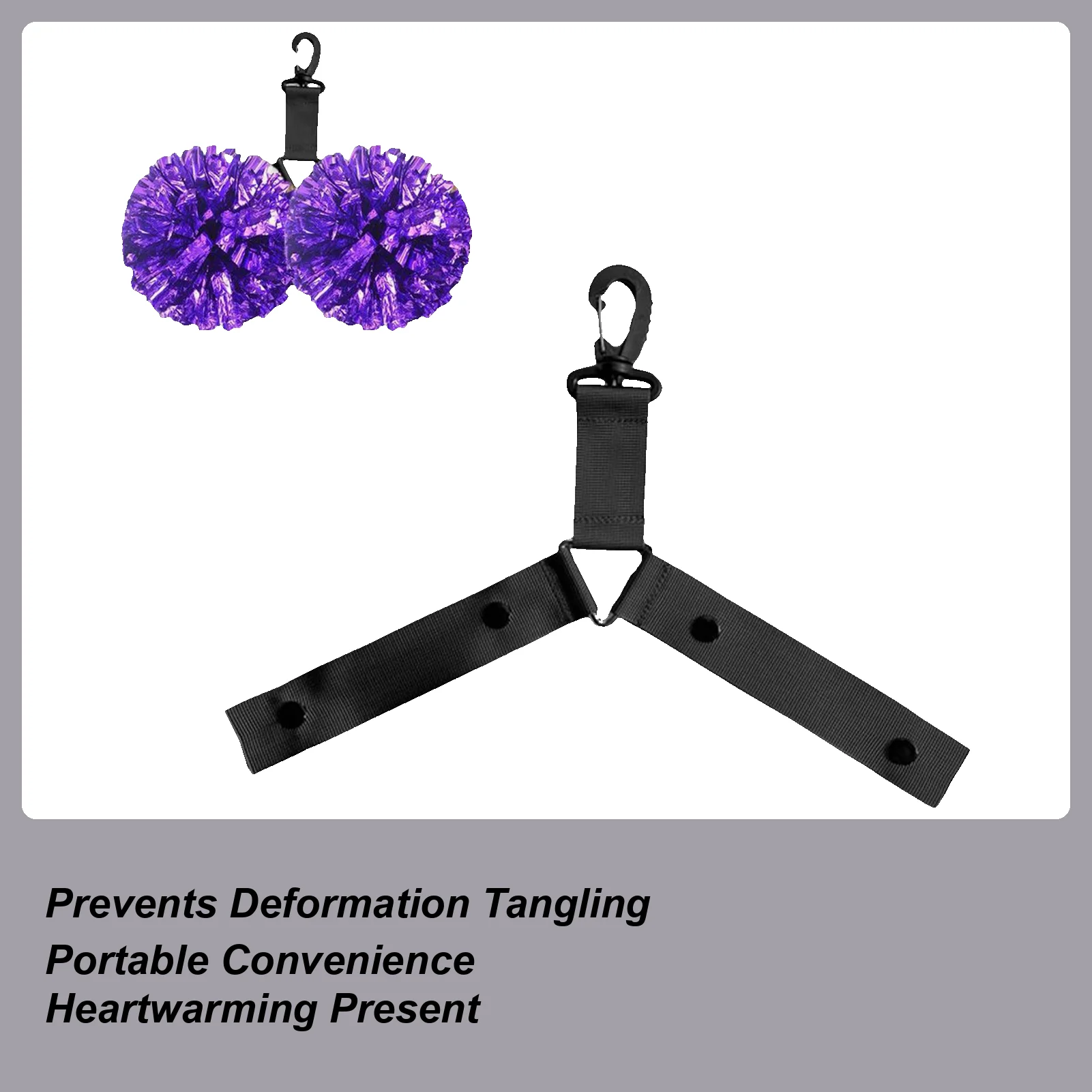 Cheerleading Pom Holder 3 Pieces Organizer Keychain Pom Holder Hanger With Button For Cheerleading Competition Game Team Event
Cheerleading Pom Holder 3 Pieces Organizer Keychain Pom Holder Hanger With Button For Cheerleading Competition Game Team Event