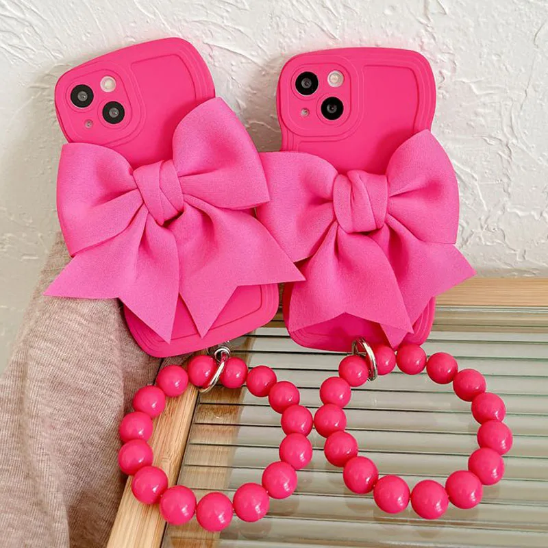 Bow Wrist Ring Chain Liquid Silicone Wave Phone Case For Samsung Galaxy Note 20 S25 S24 S23 S22 S21 S20 FE Ultra Plus Soft Cover
Bow Wrist Ring Chain Liquid Silicone Wave Phone Case For Samsung Galaxy Note 20 S25 S24 S23 S22 S21 S20 FE Ultra Plus Soft Cover