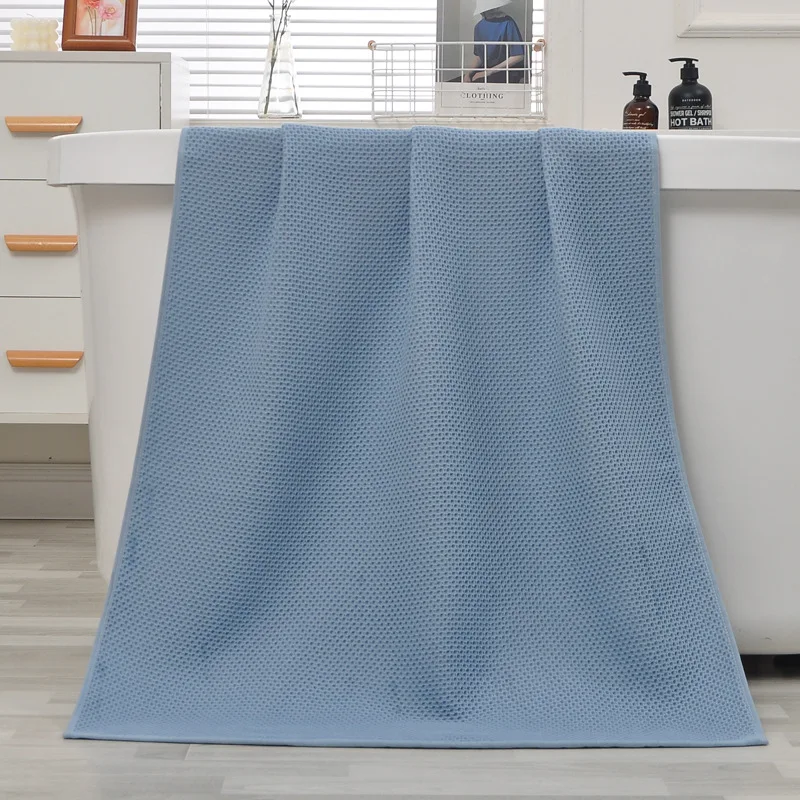 Waffle Bath Towel 70*140cm 100 Cotton High Quality for Adults Women Men Bathroom
Waffle Bath Towel 70*140cm 100 Cotton High Quality for Adults Women Men Bathroom