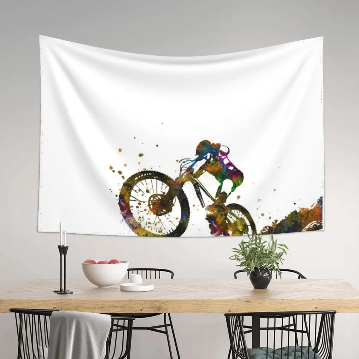 Mountain biking, mountain bike, sport Tapestry Wall Art Room Decorations Aesthetics Room Design Tapestry
Mountain biking, mountain bike, sport Tapestry Wall Art Room Decorations Aesthetics Room Design Tapestry
