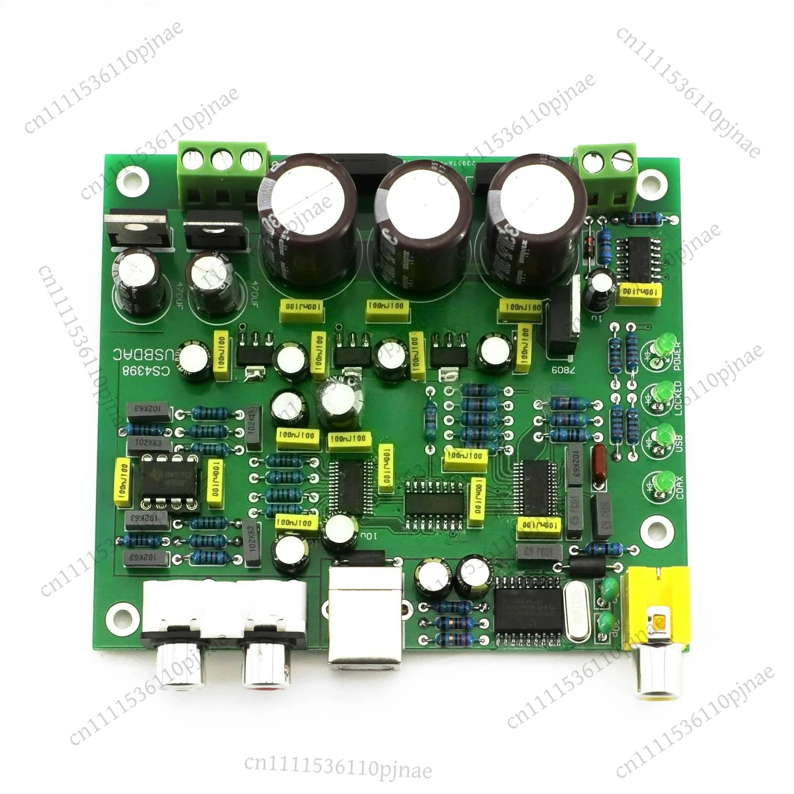 For CS4398 DAC With USB Coaxial 24/192K decoder 32K-192K/24BIT DIY Kit/Finished board
For CS4398 DAC With USB Coaxial 24/192K decoder 32K-192K/24BIT DIY Kit/Finished board