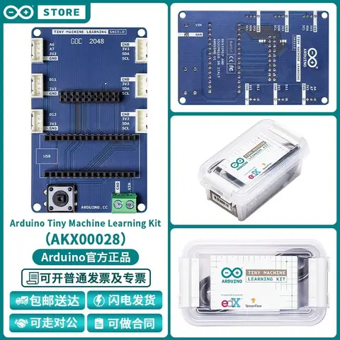 Genuine Arduino Tiny Machine Learning Kit AKX00028 development board Nano 33 BLE Sense in stock