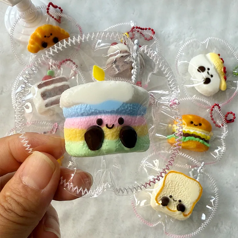 Taba Squshy Kawaii Mini Dessert Cake Toast Hamburger Sandwich Cookie Silicone Squeeze Fidget Stress Relief Toy Slow Rebound Gift
Taba Squshy Kawaii Mini Dessert Cake Toast Hamburger Sandwich Cookie Silicone Squeeze Fidget Stress Relief Toy Slow Rebound Gift