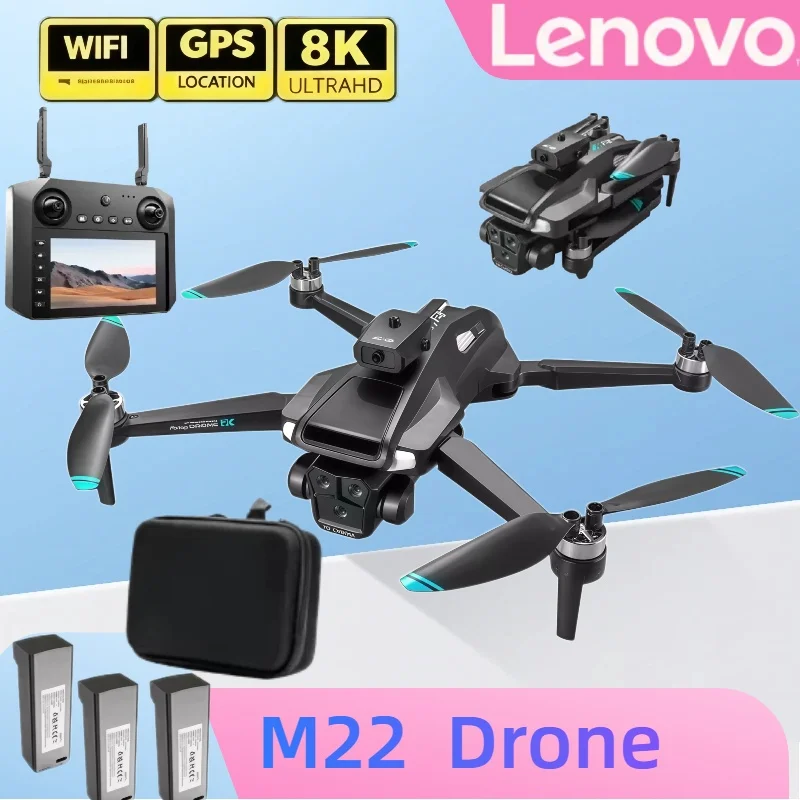 Lenovo Brushless Motor M22 Foldable Drone 8K 4.3" Screen Controller Long Endurance , Optical Flow ESC 4K Aerial Photography
Lenovo Brushless Motor M22 Foldable Drone 8K 4.3" Screen Controller Long Endurance , Optical Flow ESC 4K Aerial Photography