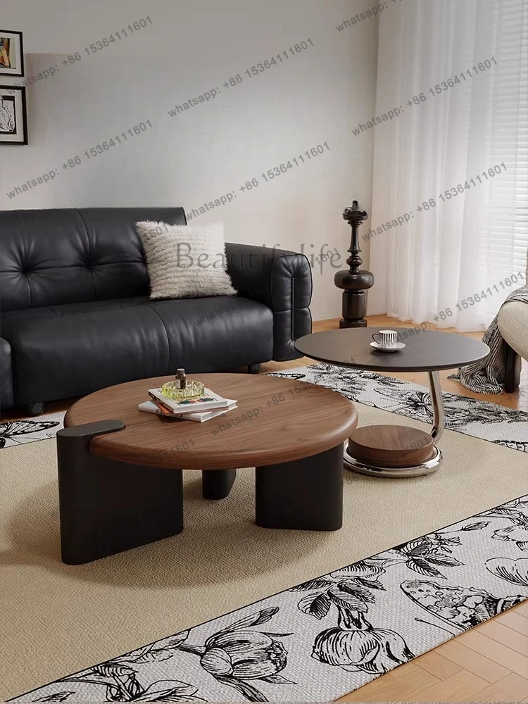Medieval style coffee table combination 2026 new living room home high-end modern simple round sofa side table
Medieval style coffee table combination 2026 new living room home high-end modern simple round sofa side table