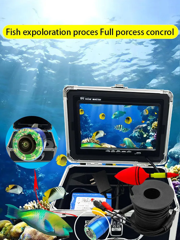 7-Inch High-Definition Underwater Visual Fishing Camera Ice Fishing Sea Fishing Outdoor Camera Device for Angling
7-Inch High-Definition Underwater Visual Fishing Camera Ice Fishing Sea Fishing Outdoor Camera Device for Angling