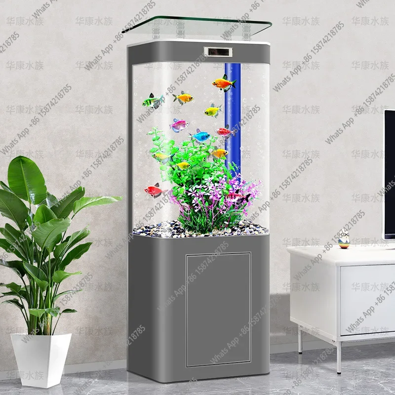 V C Bottom Filter Fish Tank Living Room Small Household Integrated Molding Intelligent Aquarium Ecological Vertical Goldfish Tan
V C Bottom Filter Fish Tank Living Room Small Household Integrated Molding Intelligent Aquarium Ecological Vertical Goldfish Tan