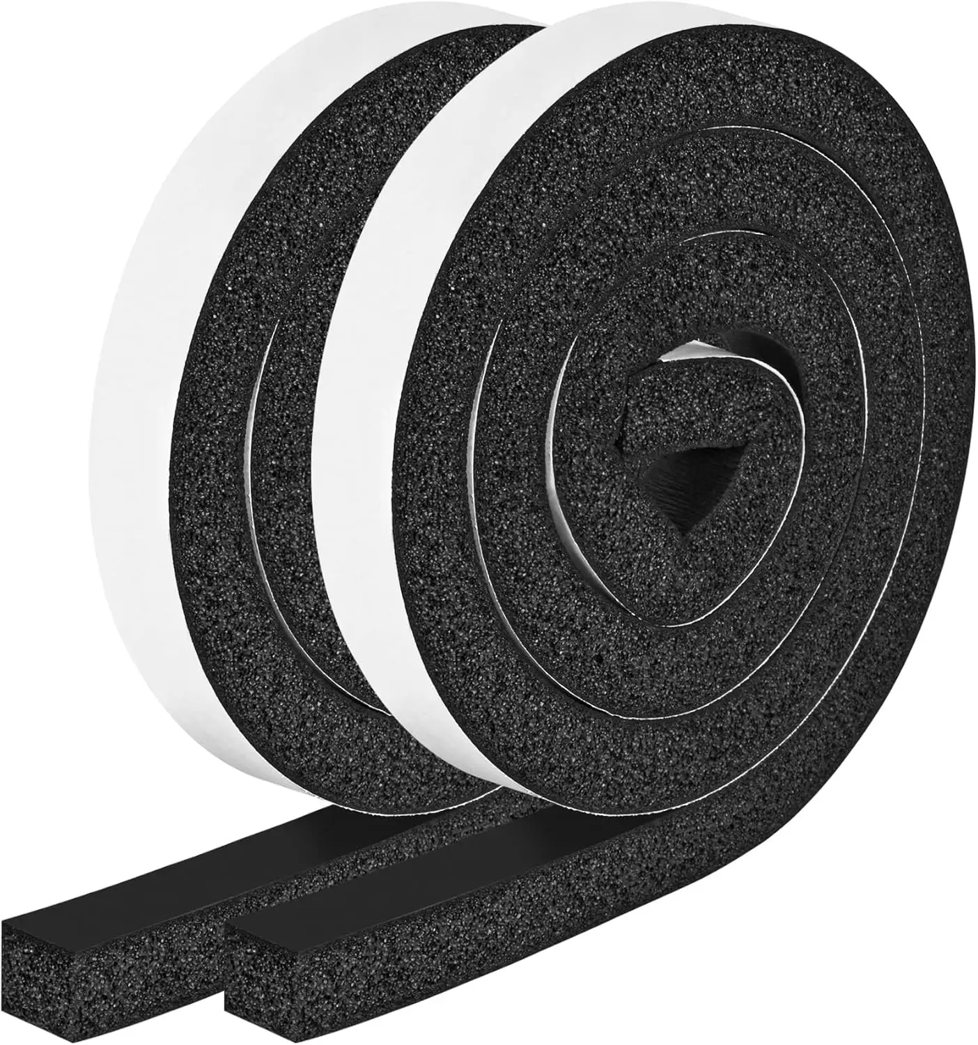 1x1 Inch Neoprene Foam Tape, 13 Ft Total, Strong Adhesive, Door & Window Seal, Black
1x1 Inch Neoprene Foam Tape, 13 Ft Total, Strong Adhesive, Door & Window Seal, Black