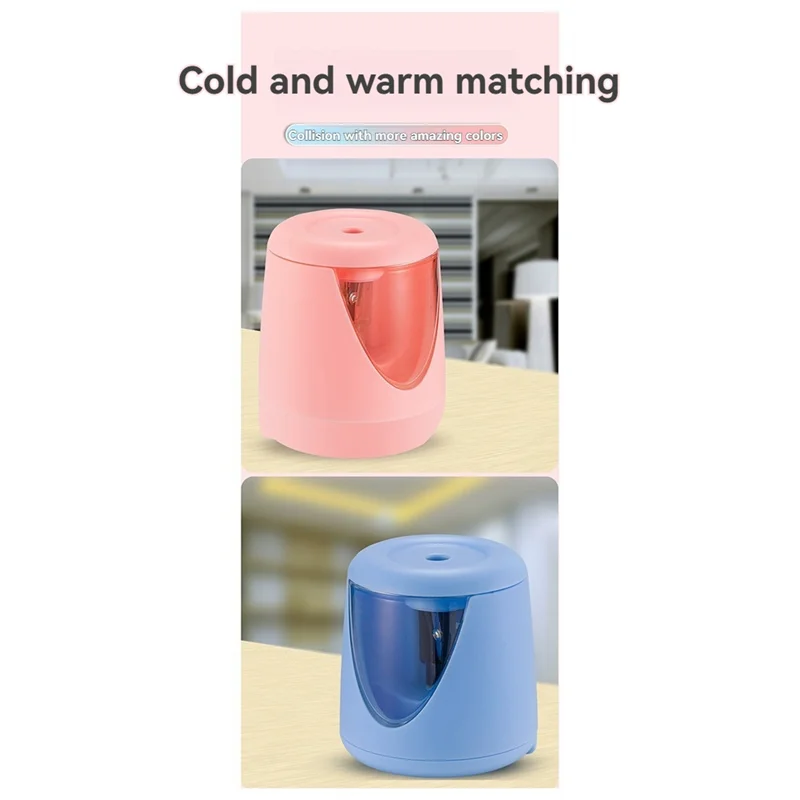Electric Rotary Pencil Sharpener USB Charger Lithium Battery Pencil Sharpener For Office School Suplies
Electric Rotary Pencil Sharpener USB Charger Lithium Battery Pencil Sharpener For Office School Suplies