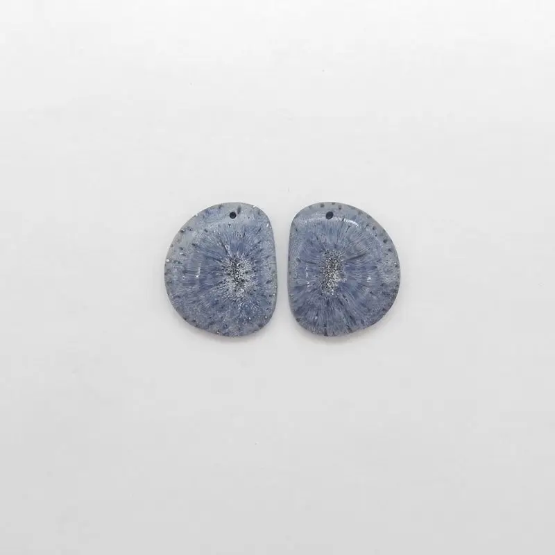 Natural Blue Jasper Oval Earrings Pair Polished Gemstone with Textural Patterns Ocean-Inspired Artisanal Jewelry
Natural Blue Jasper Oval Earrings Pair Polished Gemstone with Textural Patterns Ocean-Inspired Artisanal Jewelry