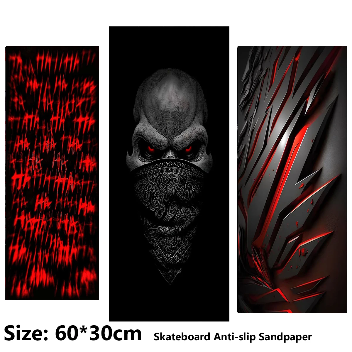 Electric Scooter Anti-slip Sticker Sandpaper Skateboard GripTape Sheet 60*30cm HAHAHA Bald Skull Pattern
Electric Scooter Anti-slip Sticker Sandpaper Skateboard GripTape Sheet 60*30cm HAHAHA Bald Skull Pattern