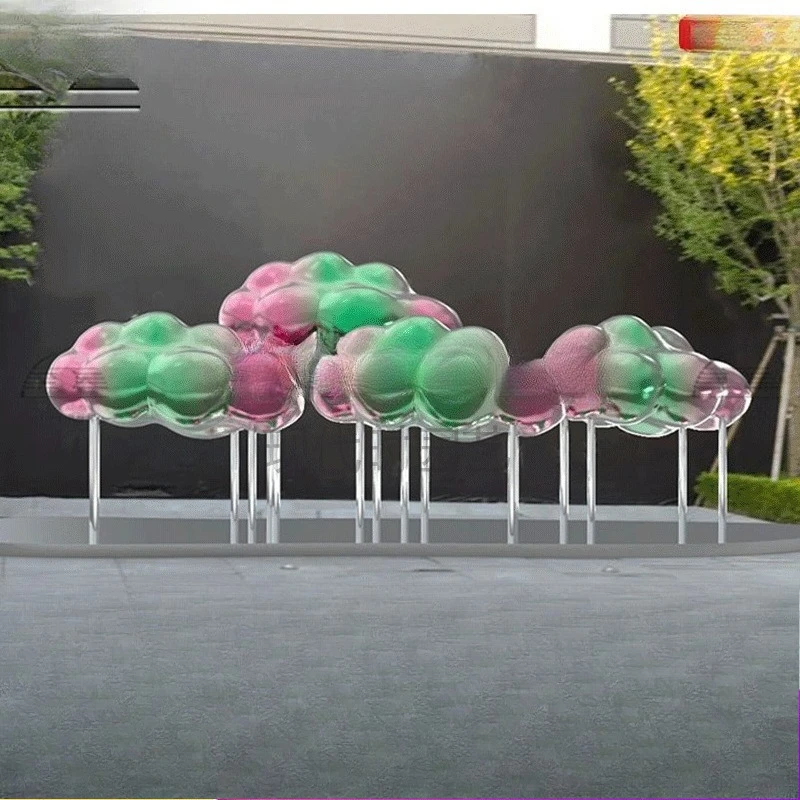 Outdoor cloud sculpture, floor ornaments, landscape sketch decoration, fiberglass composite cloud modeling
Outdoor cloud sculpture, floor ornaments, landscape sketch decoration, fiberglass composite cloud modeling