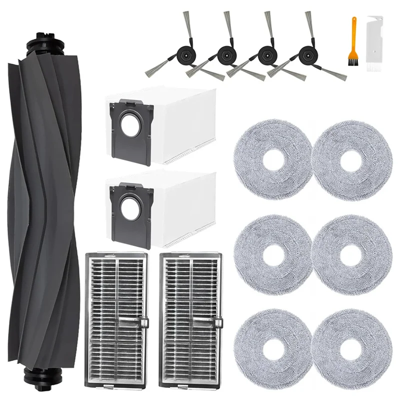 ATP3- For Dreame X40 Ultra / X40 Pro / S30 Pro Ultra Vacuum Cleaner Main Side Brush Filter Mops Dust Bags Replacement Parts
ATP3- For Dreame X40 Ultra / X40 Pro / S30 Pro Ultra Vacuum Cleaner Main Side Brush Filter Mops Dust Bags Replacement Parts