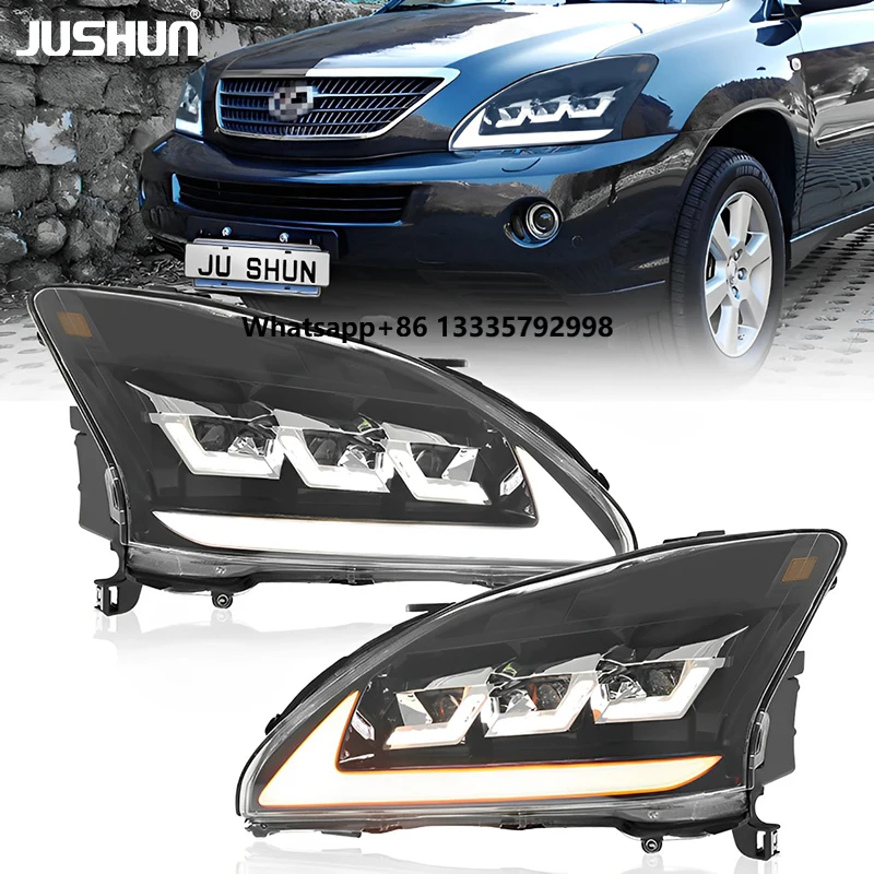 JUSHUN LED Headlights Assembly for 2003-2008 Lexus RX 330 350 400h New Condition Adjustable Lexus Car with Worldwide Shipping
JUSHUN LED Headlights Assembly for 2003-2008 Lexus RX 330 350 400h New Condition Adjustable Lexus Car with Worldwide Shipping