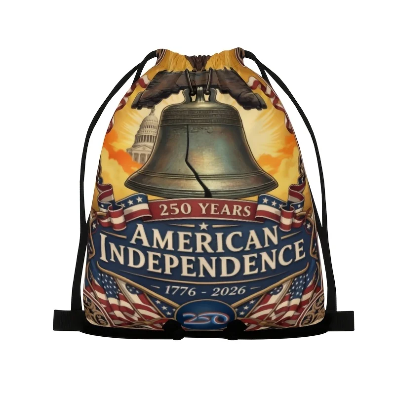 Commemorative Print Drawstring Bag, Lightweight & Durable, Gym & Outdoor Sports Storage Bag
Commemorative Print Drawstring Bag, Lightweight & Durable, Gym & Outdoor Sports Storage Bag