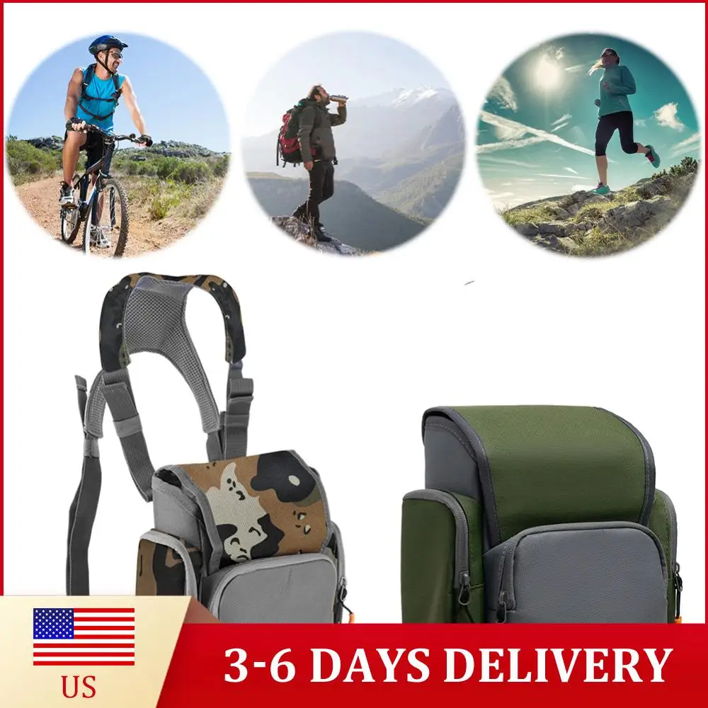 Чехол для бинокля с дождевиком и водонепроницаемым отделением для дальномера, регулируемый, большой вместимости, для охоты и туризма
Чехол для бинокля с дождевиком и водонепроницаемым отделением для дальномера, регулируемый, большой вместимости, для охоты и туризма