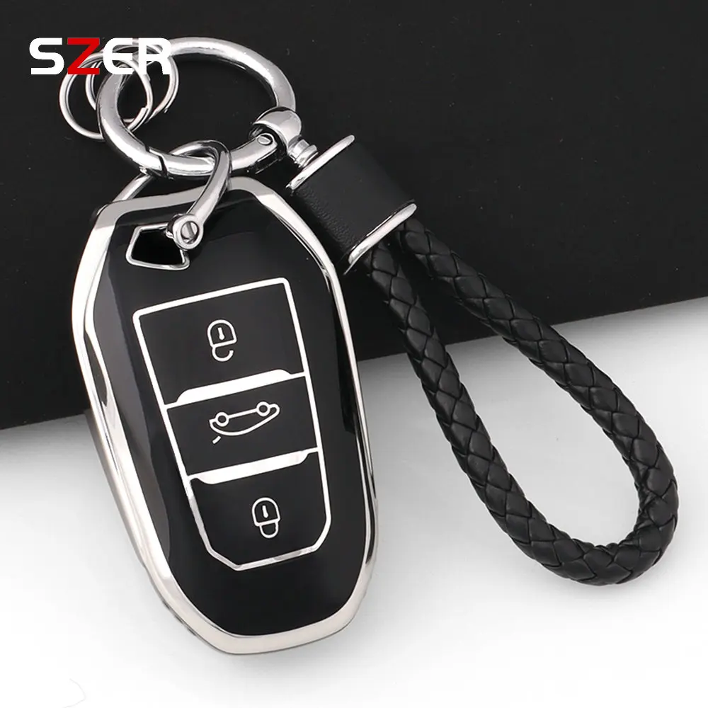Чехол из ТПУ для автомобильного дистанционного ключа, брелок для Peugeot 308 408 508 2008 3008 4008 5008 для Citroen C4 C6 C3-XR Picasso Grand DS DS5
Чехол из ТПУ для автомобильного дистанционного ключа, брелок для Peugeot 308 408 508 2008 3008 4008 5008 для Citroen C4 C6 C3-XR Picasso Grand DS DS5