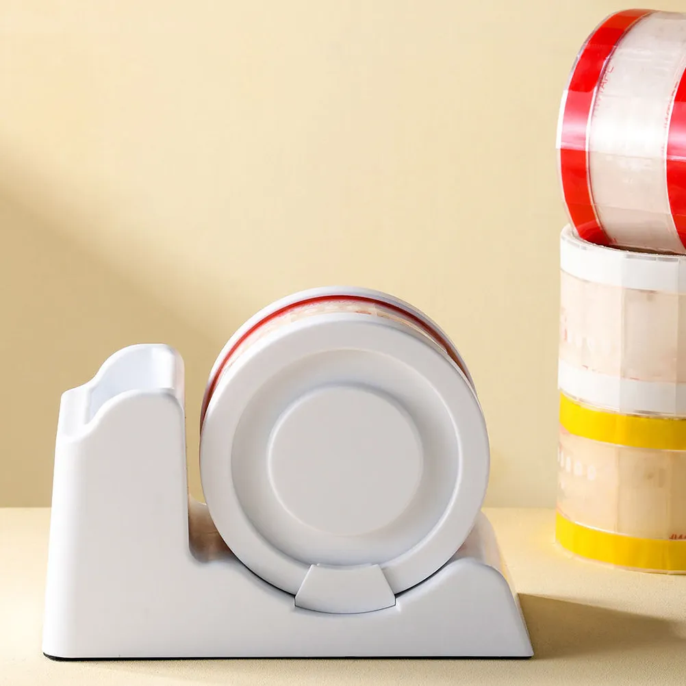 Plastic Tape Dispenser for Cup Covers Compact Desk Mountable Adhesive Roll Holder Smooth Cutting Professional Office Supply
Plastic Tape Dispenser for Cup Covers Compact Desk Mountable Adhesive Roll Holder Smooth Cutting Professional Office Supply