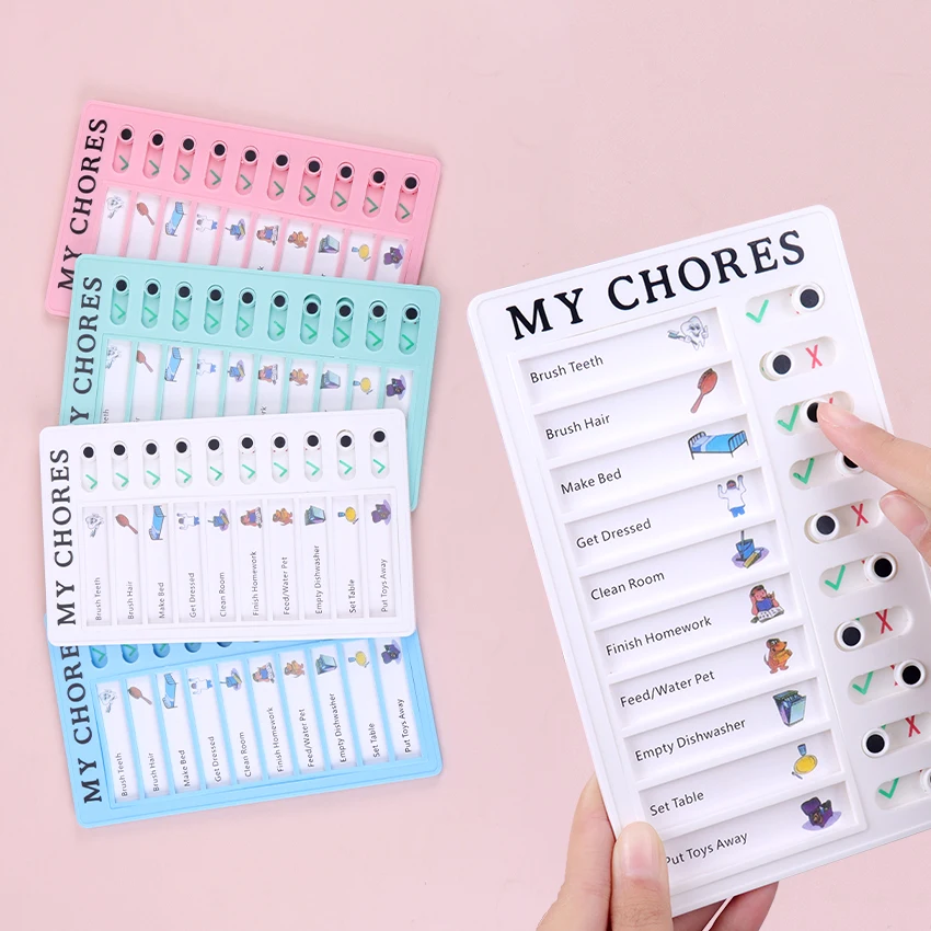1PCS Daily Task Planning Board Detachable Chores Checklist Board Wall Hanging Memo Multi Purpose Student Task Boards
1PCS Daily Task Planning Board Detachable Chores Checklist Board Wall Hanging Memo Multi Purpose Student Task Boards