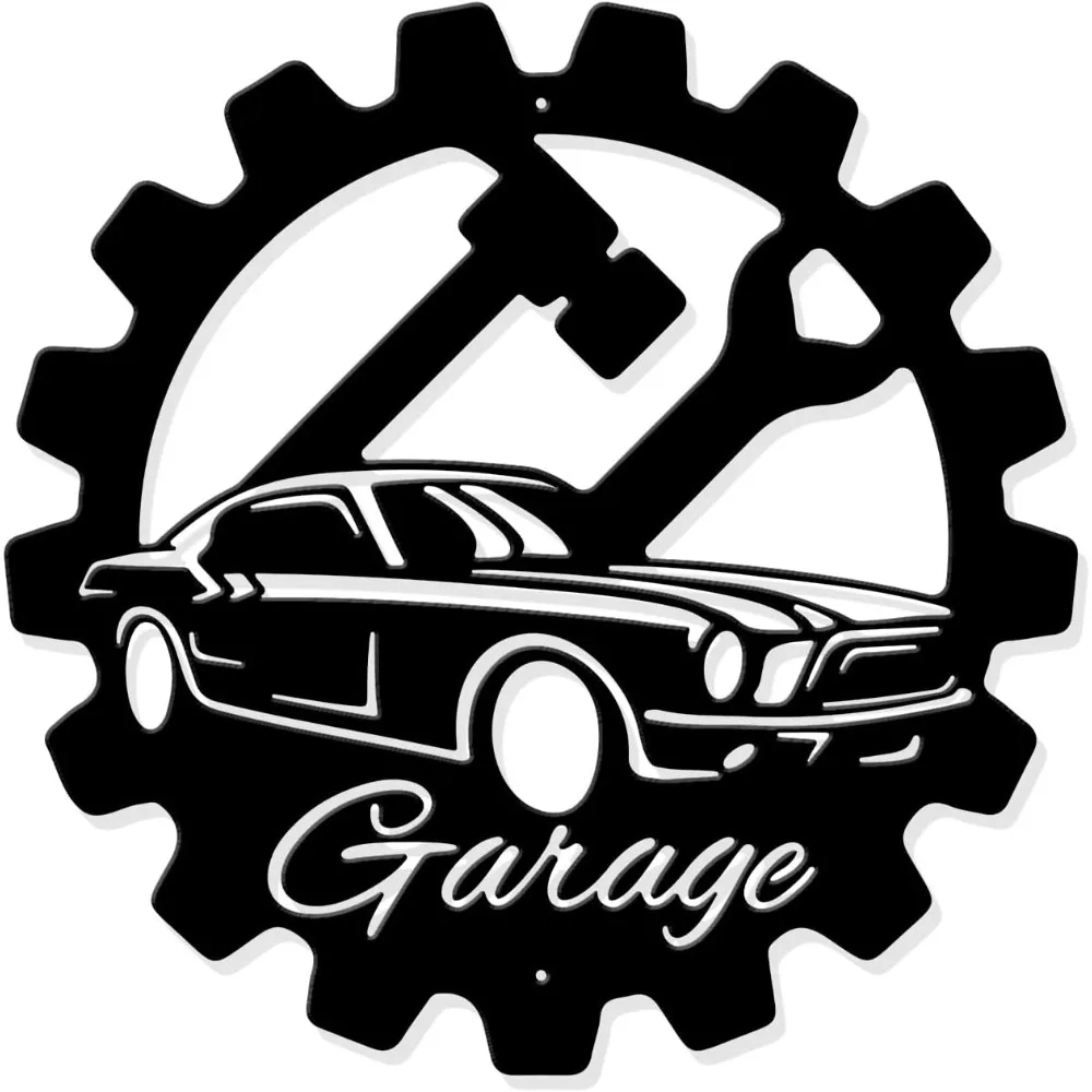 Garage Metal Wall Art Decor Black Wall Hanging Decor Silhouette Wall Art for Home Bedroom Living Room Bathroom Kitchen
Garage Metal Wall Art Decor Black Wall Hanging Decor Silhouette Wall Art for Home Bedroom Living Room Bathroom Kitchen