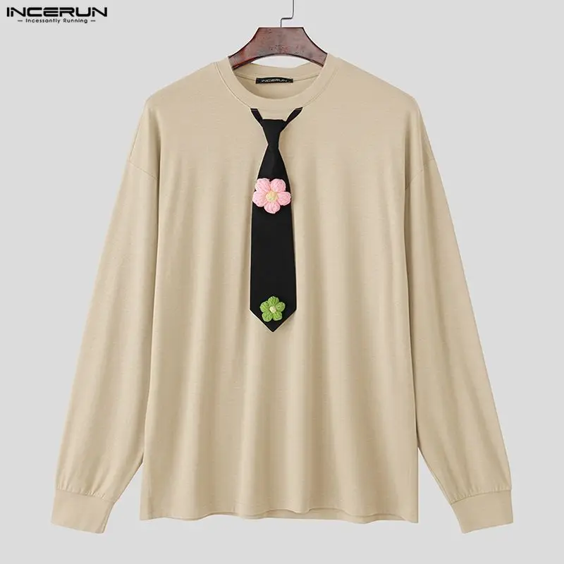 INCERUN Мужская футболка в стиле пэчворк с круглым вырезом и длинным рукавом, повседневные мужские футболки, уличная одежда, свободная модная мужская одежда в корейском стиле, S-5XL
INCERUN Мужская футболка в стиле пэчворк с круглым вырезом и длинным рукавом, повседневные мужские футболки, уличная одежда, свободная модная мужская одежда в корейском стиле, S-5XL