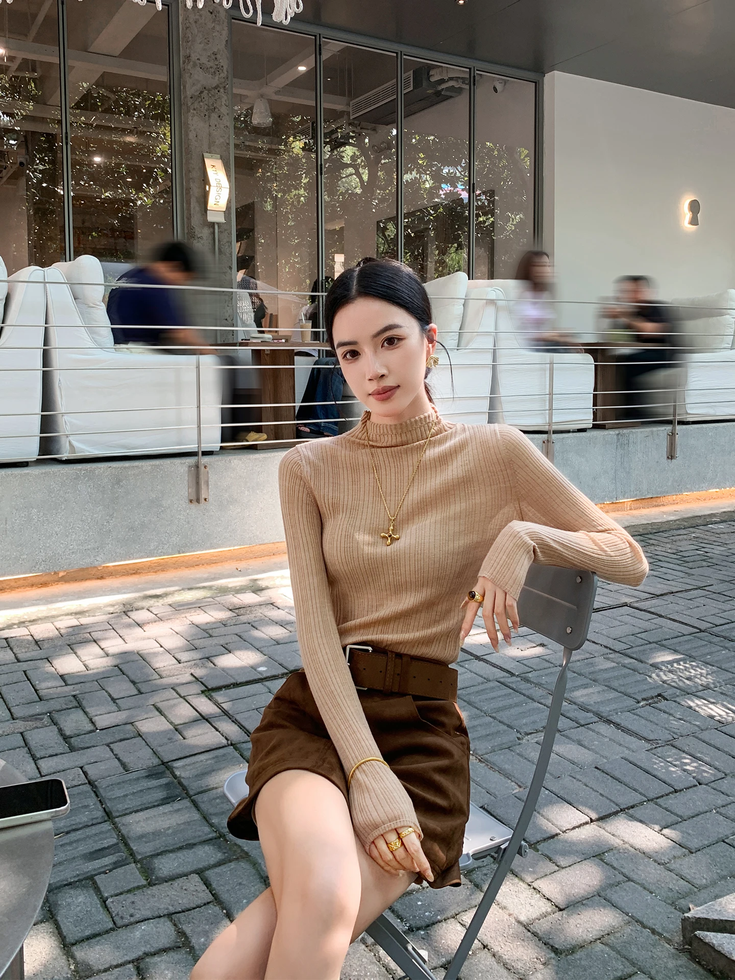 Binguo Full Wool Long Sve Knitted Sweater Women's Base Layer irt Autumn Spring New Sle Casual Slim Fit mid Thi Wool
Binguo Full Wool Long Sve Knitted Sweater Women's Base Layer irt Autumn Spring New Sle Casual Slim Fit mid Thi Wool