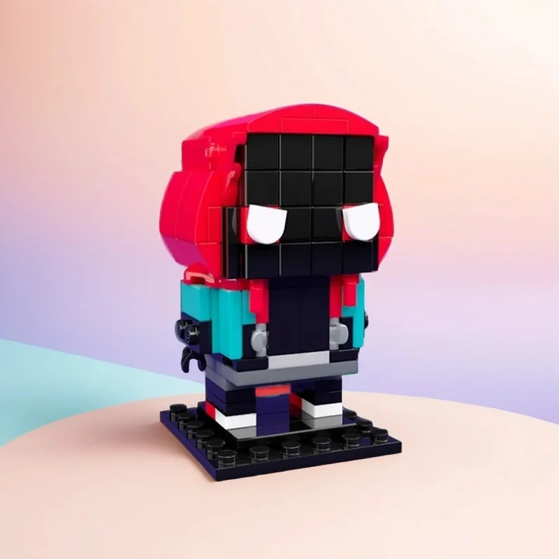 135PCS MOC Creative Model Miles Morales Custom Brickheadz Building Blocks DIY Assembly Building Blocks Display Gift Bricks Set
135PCS MOC Creative Model Miles Morales Custom Brickheadz Building Blocks DIY Assembly Building Blocks Display Gift Bricks Set