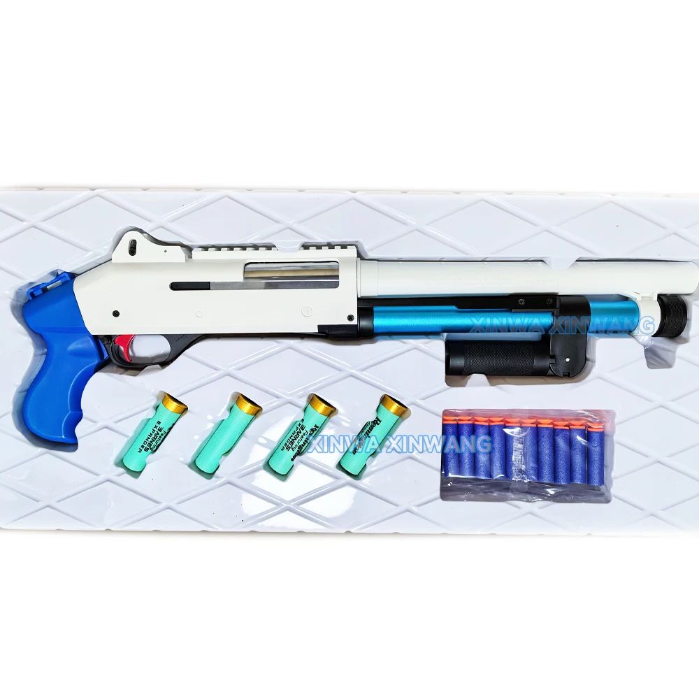 SUPER-SHORTY Safe Soft Bullet Gun Plastic Gunmachine Softgun For Adult Sports Simulated Shooting Game Toy Boy's Gift
SUPER-SHORTY Safe Soft Bullet Gun Plastic Gunmachine Softgun For Adult Sports Simulated Shooting Game Toy Boy's Gift