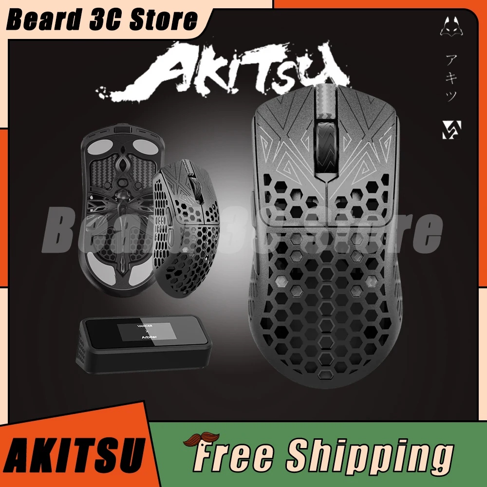 PRE-ORDER vняк AKITSU 8K из углеродного волокна, мышь PAW 3395, Двухрежимная Беспроводная игровая мышь с низкой задержкой, игровая мышь
PRE-ORDER vняк AKITSU 8K из углеродного волокна, мышь PAW 3395, Двухрежимная Беспроводная игровая мышь с низкой задержкой, игровая мышь