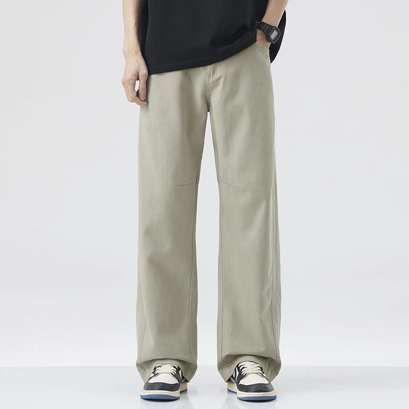 Летние мужские повседневные брюки: тонкие, струящиеся, свободные, в американском стиле, прямого кроя, длинные, удобные, дышащие, из лиоцелла Lenzing
Летние мужские повседневные брюки: тонкие, струящиеся, свободные, в американском стиле, прямого кроя, длинные, удобные, дышащие, из лиоцелла Lenzing